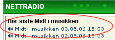 Midt i musikken NRK P2